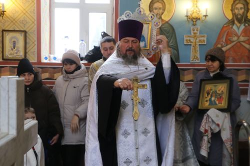 В Алексеевском празднуют Крещение Господне