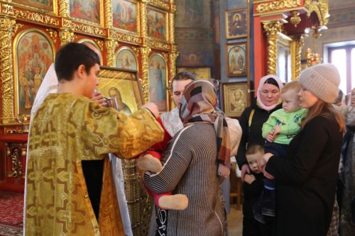В Алексеевском празднуют Крещение Господне