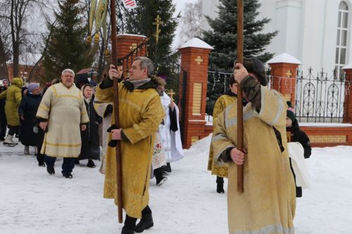 В Алексеевском празднуют Крещение Господне