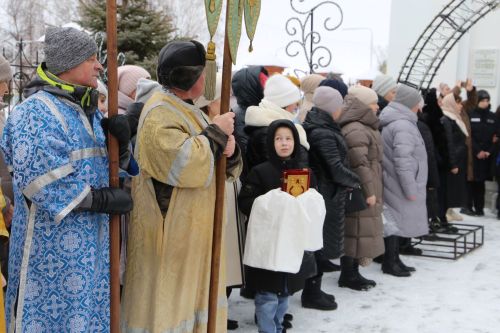 В Алексеевском празднуют Крещение Господне