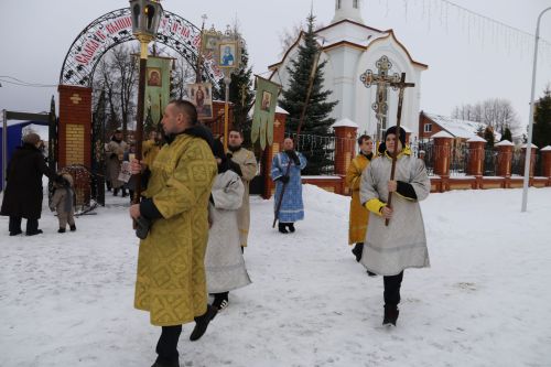 В Алексеевском празднуют Крещение Господне