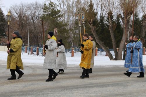 В Алексеевском празднуют Крещение Господне