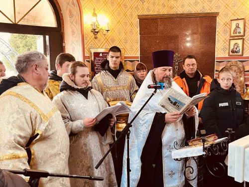 В Алексеевском празднуют Крещение Господне