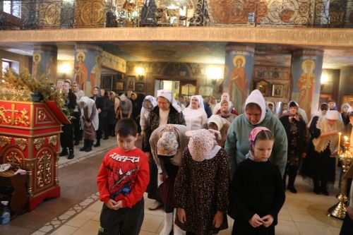 В Алексеевском празднуют Крещение Господне