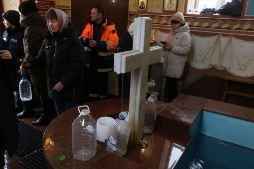 В Алексеевском празднуют Крещение Господне