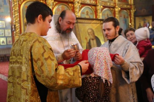 В Алексеевском празднуют Крещение Господне