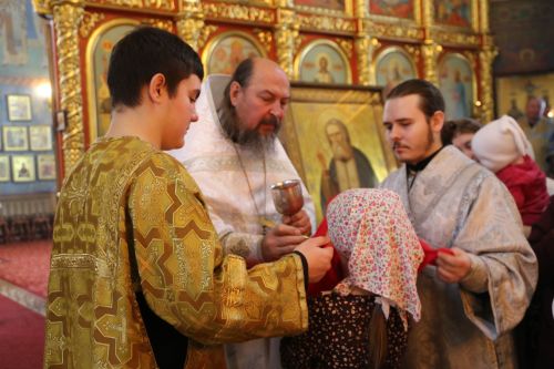 В Алексеевском празднуют Крещение Господне