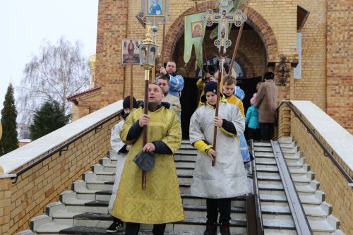 В Алексеевском празднуют Крещение Господне