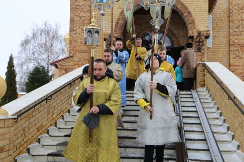 В Алексеевском празднуют Крещение Господне