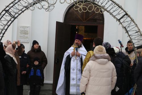 В Алексеевском празднуют Крещение Господне