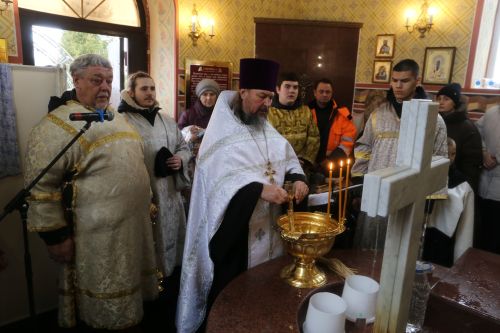 В Алексеевском празднуют Крещение Господне