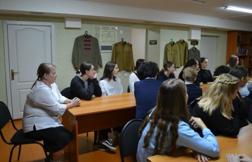 В Алексеевском музее состоялось мероприятие, посвящённое Году защитника Отечества