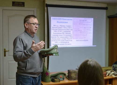 В Алексеевском музее состоялось мероприятие, посвящённое Году защитника Отечества