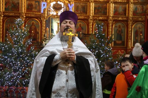 Глава Алексеевского района поздравил воспитанников воскресной школы с Рождеством