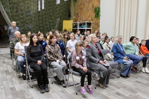 В подростковом клубе «Юнармеец» открыли новое пространство для помощи участникам СВО