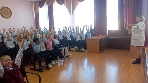 Урок здоровья: в Билярской школе прошла встреча с врачом