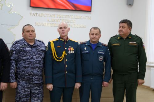В Алексеевском районе состоялась церемония вручения государственных наград участникам специальной военной операции