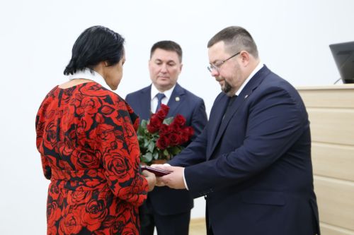 В Алексеевском районе состоялась церемония вручения государственных наград участникам специальной военной операции