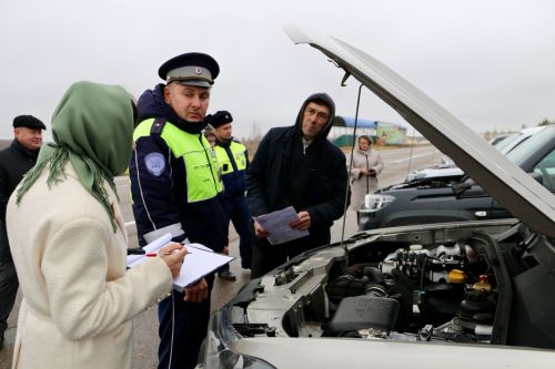 В Алексеевском районе прошёл осмотр служебного автотранспорта