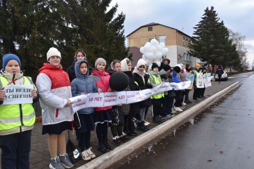 «Жизнь без ДТП – выбор каждого!»: В Алексеевском почтили память жертв дорожных аварий