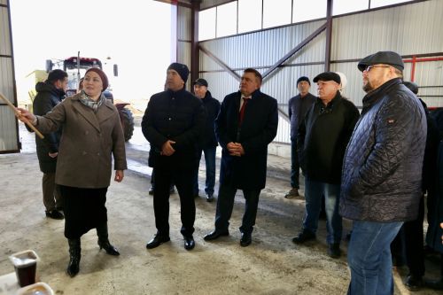 В Алексеевском открыли новый кормоцентр