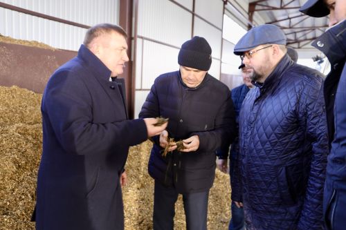 В Алексеевском открыли новый кормоцентр