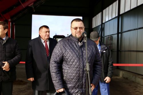 В Алексеевском открыли новый кормоцентр