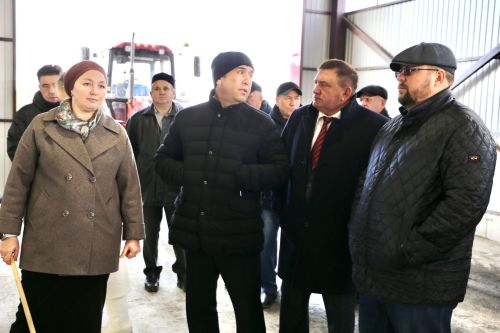 В Алексеевском открыли новый кормоцентр