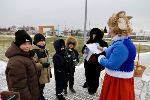 В парке «Семья» прошли увлекательные игры для школьников