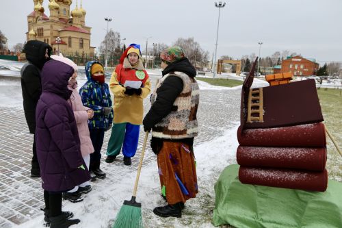В парке «Семья» прошли увлекательные игры для школьников