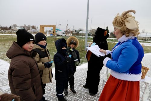 В парке «Семья» прошли увлекательные игры для школьников
