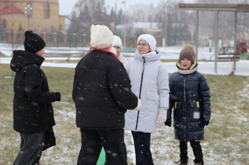 В парке «Семья» прошли увлекательные игры для школьников