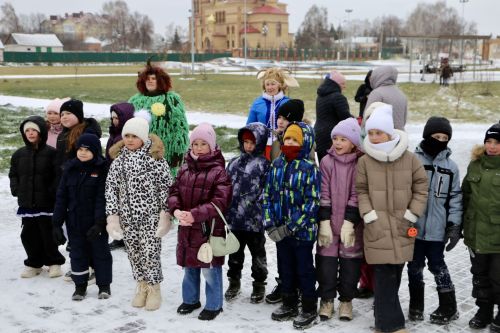 В парке «Семья» прошли увлекательные игры для школьников