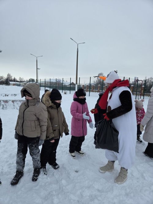 В Алексеевском прошли «Весёлые зимние эстафеты»