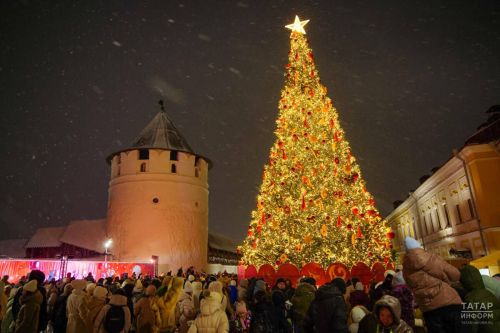 Казань вошла в тройку городов России с лучшим новогодним оформлением