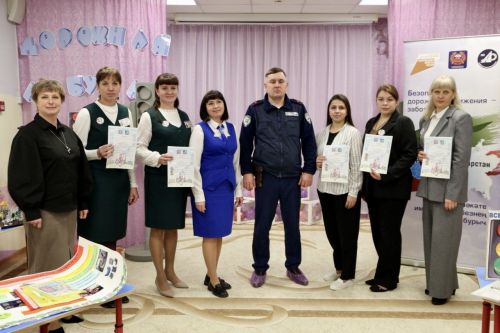 В детском саду «Петушок» состоялся очный финал конкурса «Дорожная азбука»
