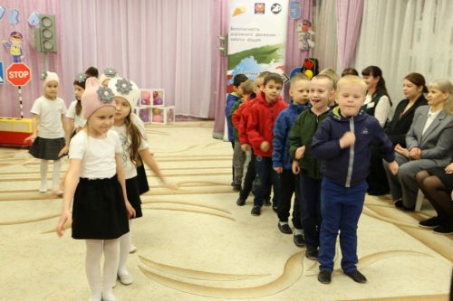 В детском саду «Петушок» состоялся очный финал конкурса «Дорожная азбука»