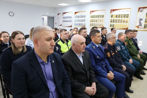 В Алексеевском районе представили нового начальника отдела МВД