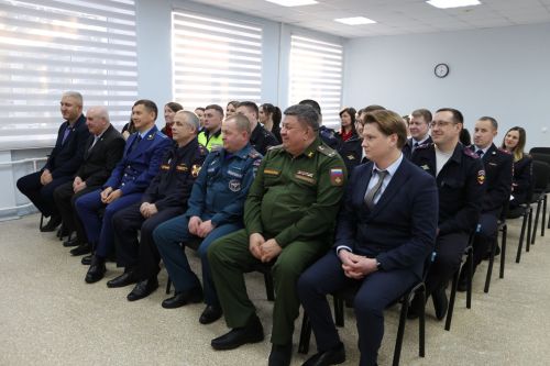 В Алексеевском районе представили нового начальника отдела МВД
