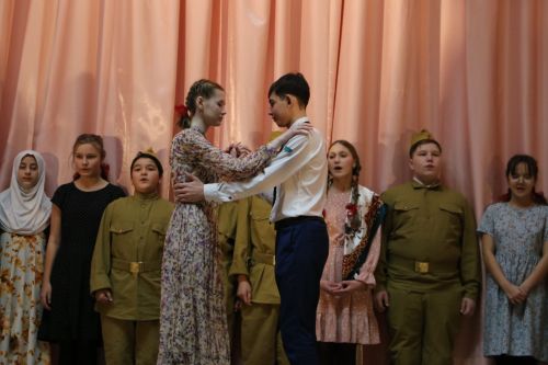 В Мокрых курналях состоялась военно-патриотическая игра «Зарница»
