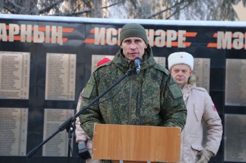 В Алексеевском прошел торжественный митинг в честь Дня защитника Отечества
