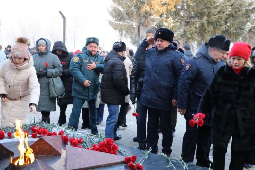 В Алексеевском прошел торжественный митинг в честь Дня защитника Отечества