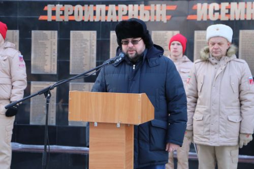 В Алексеевском прошел торжественный митинг в честь Дня защитника Отечества