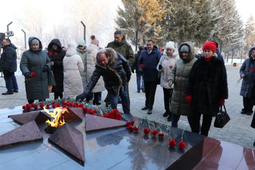 В Алексеевском прошел торжественный митинг в честь Дня защитника Отечества