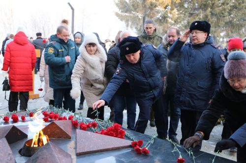 В Алексеевском прошел торжественный митинг в честь Дня защитника Отечества