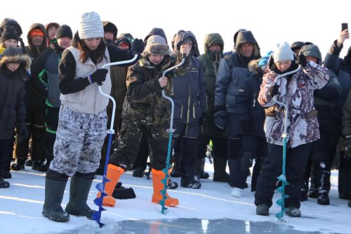 Крупнейший фестиваль зимней рыбалки «KZN FISH УХА» прошел в Алексеевском районе Татарстана