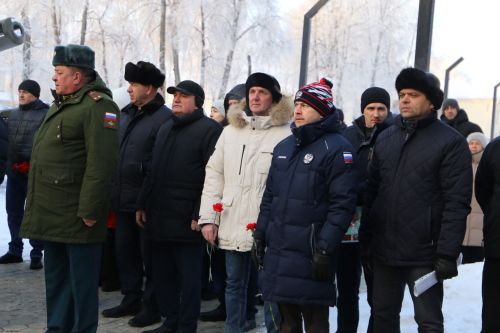 В Алексеевском прошел торжественный митинг в честь Дня защитника Отечества