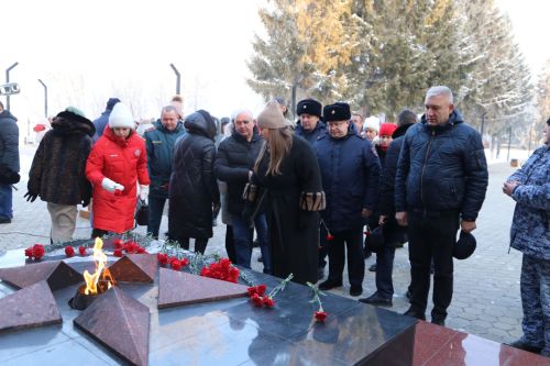 В Алексеевском прошел торжественный митинг в честь Дня защитника Отечества