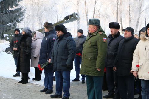 В Алексеевском прошел торжественный митинг в честь Дня защитника Отечества