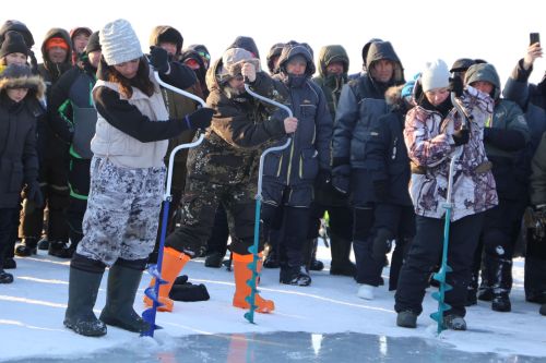 Крупнейший фестиваль зимней рыбалки «KZN FISH УХА» прошел в Алексеевском районе Татарстана